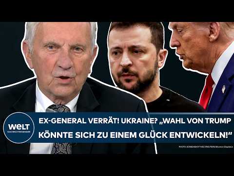 UKRAINE-KRIEG: Ex-General verrät! "Die Wahl von Trump könnte sich zu einem Glück entwickeln!"