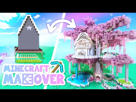 💙Treehouse Transformation! Minecraft Makeover Ep.8