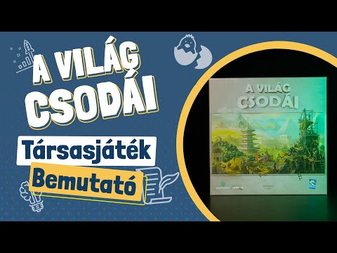 A világ csodái rövid társasjáték bemutató - Gémklub