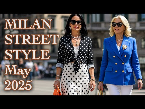 Beautiful Italian Street Style May 2025 – Best Fashion Looks from the World’s Fashion Capital