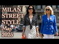 Beautiful Italian Street Style May 2025 Best Fashion Looks From The World S Fashion Capital