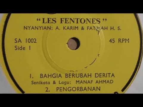 Fatimah H. S. + Les Fentones - Pengorbanan (Suria SA-1002) 1966