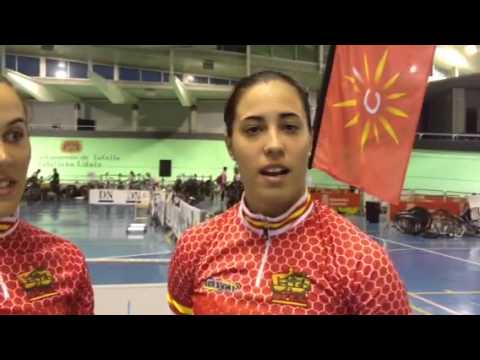 Helena Casas y Tania Calvo, campeonas en Tafalla