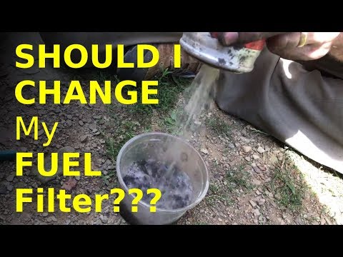 How to Verify Your Fuel Filter is the Problem