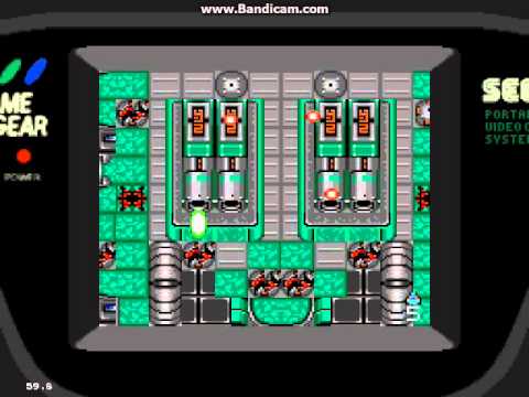 GG Aleste (Power Strike) - Play through on Sega (GameGear) Emulator Fusion