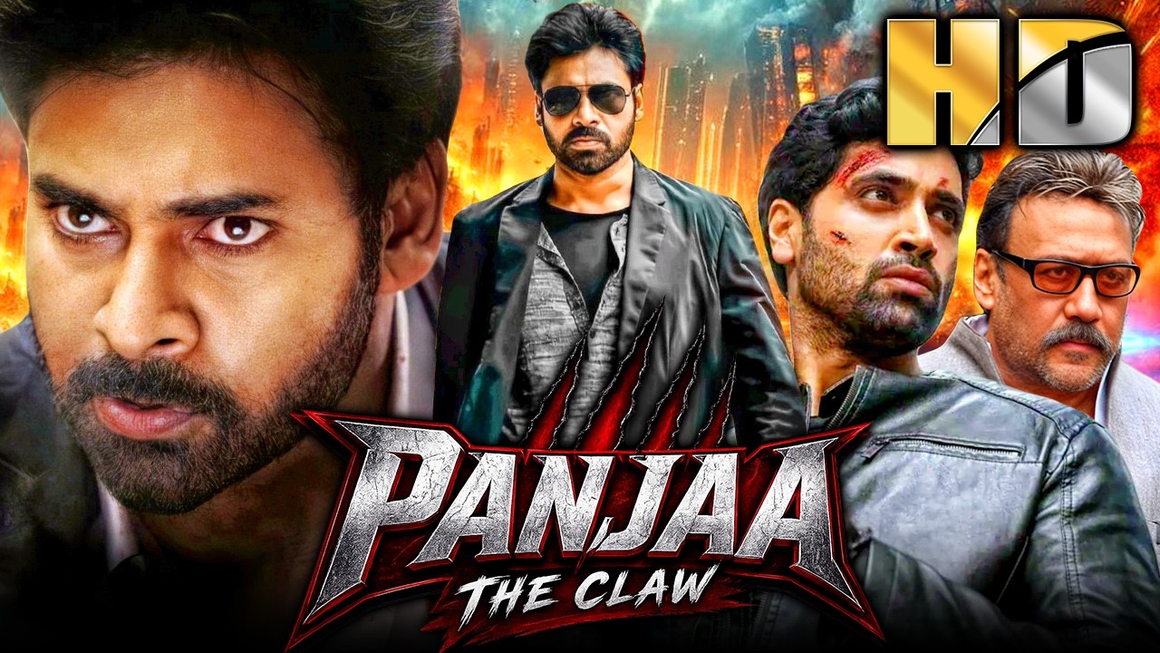 Panjaa The Claw (Panjaa) South Action Hindi Dubbed Movie | Pawan Kalyan, Adivi Sesh