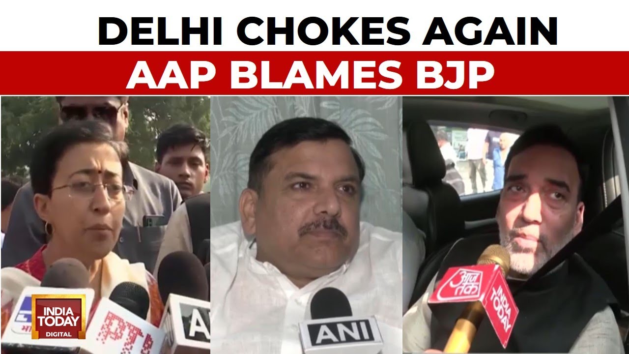 Air Emergency In Delhi-NCR: BJP Mounts Attack On AAP,  AAP Blames BJP For Worsening Air