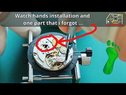 Parnis And ETA Clone Watch Hands Installation - Don't Forget One Vital Part!