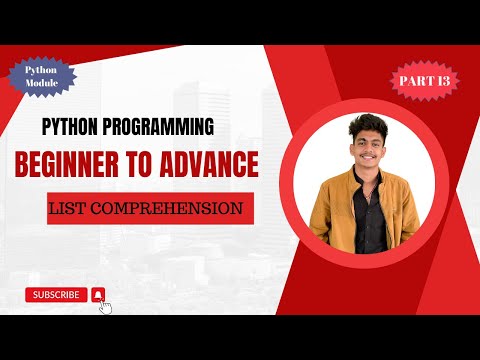 Python List Comprehension Python Full Course 13