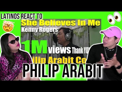 Latinos react to Philip Arabit for the FIRST TIME 🤯👀| She Believes In Me - Kenny Rogers COVER