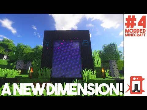 Entering a NEW DIMENSION in Minecraft! Advent of Ascension #4 - JoLLyJu1cE