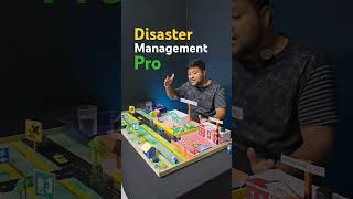 Disaster management science exhibition working model