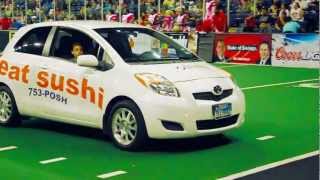 Posh sushi delivers to you even at the football games! FREE DELIVERY
