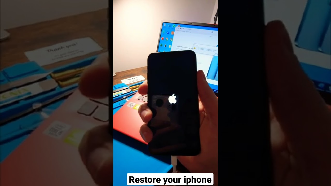 How do I hard reset my iPhone from my computer?