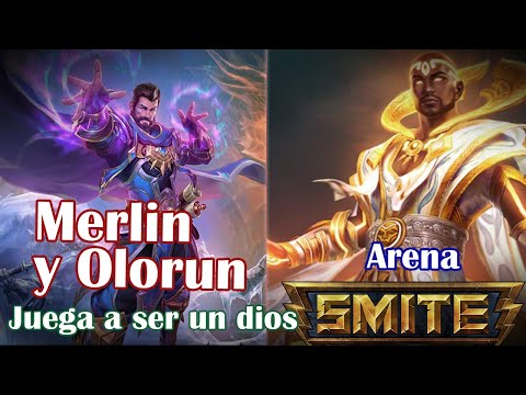 Merlin y Olorun - Smite "Adelante. Juega a ser Dios"