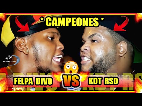💥(BATTLE OF CHAMPIONS🏆) Felpa Divo vs. KDT Rap Soldier - Best Freestyle Battles 2022
