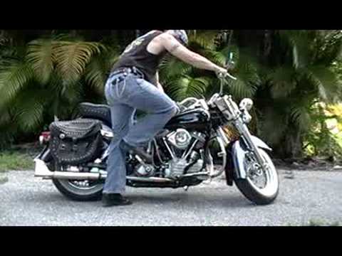 Kick Starting a Panhead