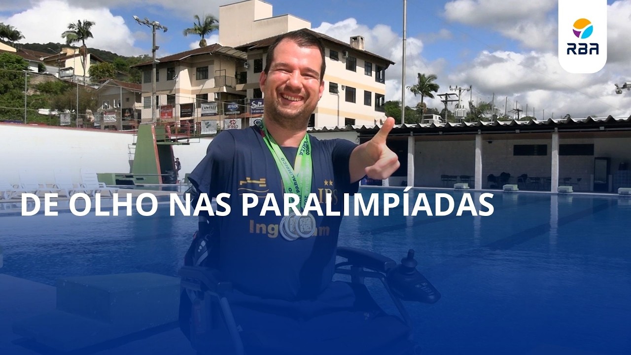 Bruno Becker coleciona ouros e mira as Paralimpíadas