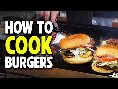 93% of People Cook Burgers Wrong, Here's How To Fix It!