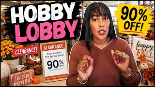 RUN! HOBBY LOBBY 90% OFF CLEARANCE