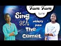 Sing 9th Memory Poem The Comet In TUM TUM Tune Johanna Divyarani Anice Natasha Capronhall Girls