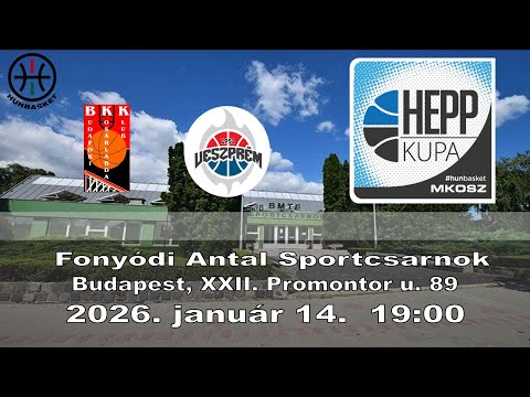 Budafok  -  Insedo Veszprém Kosárlabda Klub / HEPP Kupa