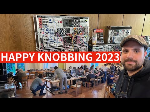 Happy Knobbing 2023 Walkthrough - German Modular Synthesizer Meeting