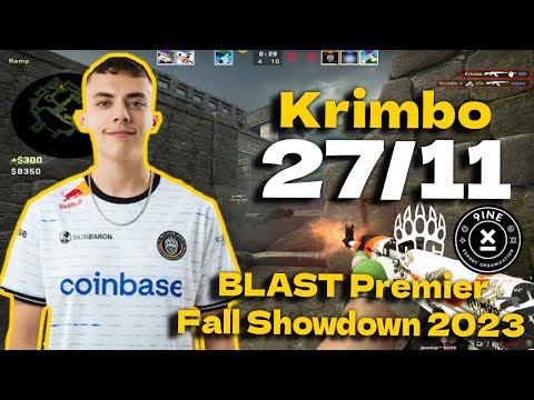 CSGO POV BIG Krimbo (27/11) vs 9INE (Ancient) @ BLAST Premier Fall Showdown 2023 Europe