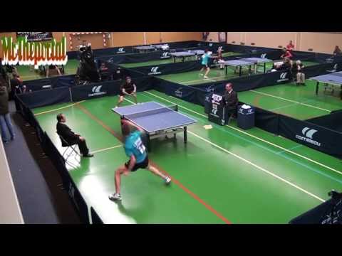 Table Tennis France Junior Championships 2016 - Florian Bourrassaud Vs Joe Seyfried -