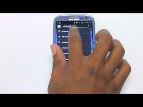 comment installer whatsapp sur samsung galaxy s