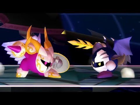 Kirby's Galactic Crisis - Dishonored Meta Knight boss fight