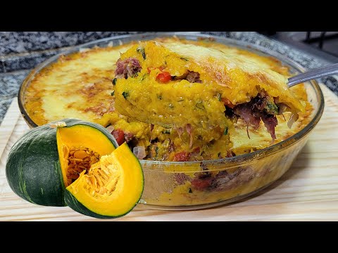 CABOTIÃ PUMPKIN HIDEAWAY WITH DRIED MEAT THE BEST PUMPKIN RECIPE I'VE EVER MADE