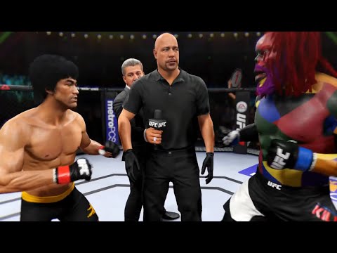 Bruce Lee vs. Trash Killer - EA sports UFC 2