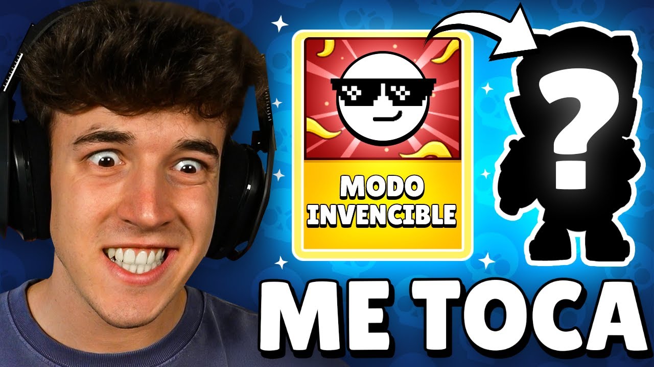 ME TOCA LA CARTA *MODO INVENCIBLE* con ESTE BRAWLER en BRAWL STARS