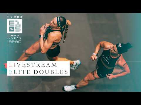 🔴 LIVE | ELITE 15 DOUBLES | BYD HYROX BRISBANE APAC CHAMPIONSHIPS
