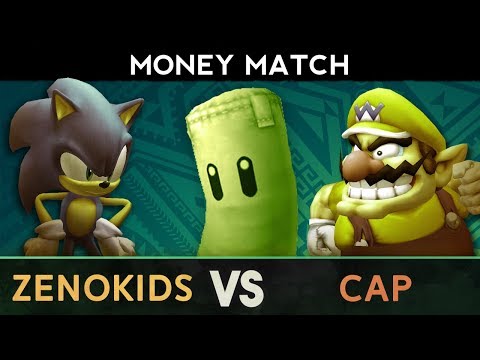 EBB TRAINING DAY - Money Match ft. Zenokids (Sheik, Sonic) VS Cap (Wario)