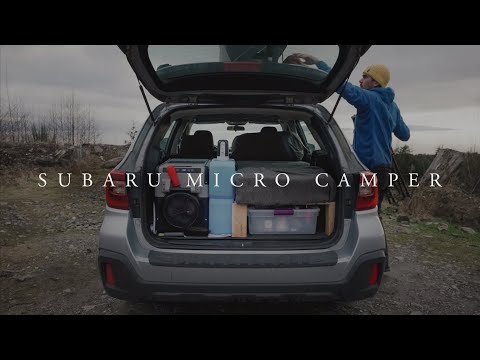 Subaru Outback Camper Build for Solo Photography Road Trips