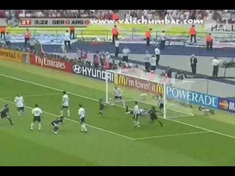 Mundial Alemania 2006-Cuartos de Finales-Alemania vs Argentina (goles y penaltis)