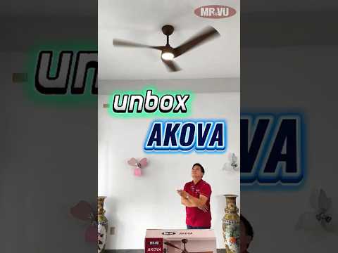 Review mẫu quạt Akova 