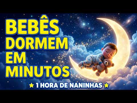 🌙 Bebês Dormindo em Minutos 😴 | O Pequeno Balão dos Sonhos 🎈 1 Hora de Canções de Ninar
