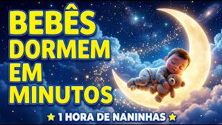 🌙 Bebês Dormindo em Minutos 😴 | O Pequeno Balão dos Sonhos 🎈 1 Hora de Canções de Ninar