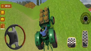 Tractor Trolley Simulator Gameplay - 2023 || Farming Tractor & Trolley #game #gameplay #games