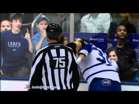 Shawn Thornton vs Jay Rosehill Dec 4, 2010