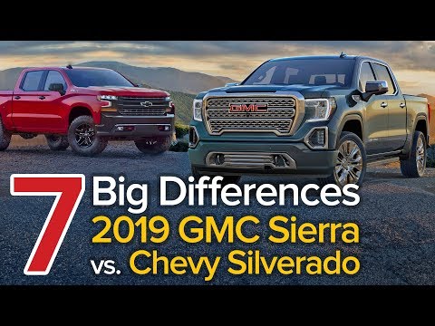 7 Differences Between the 2019 GMC Sierra & Chevrolet Silverado: The Short List