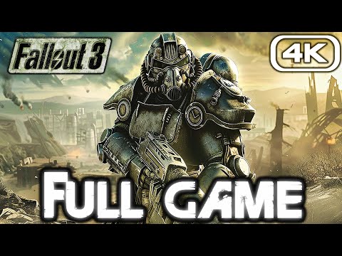 FALLOUT 3 Gameplay Walkthrough FULL GAME (4K 60FPS) No Commentary