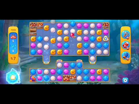 Fishdom 7201 Hard Level - NO 💣🧨💥