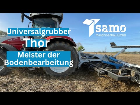 Neuer Universalgrubber Thor von Samo – Der Meister der Bodenbearbeitung! 🌾