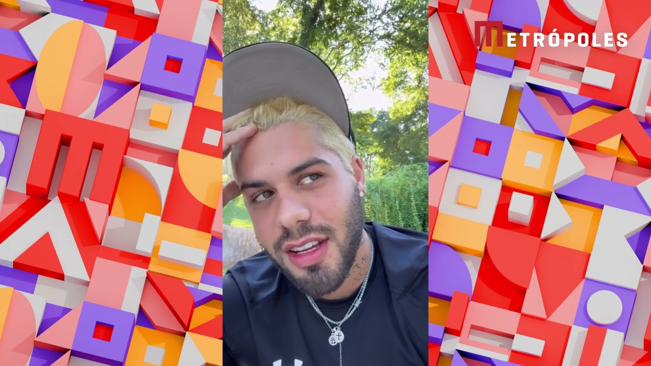 Zé Felipe se manifesta após Leonardo colocar bebida na boca do neto