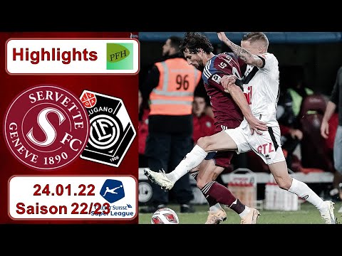 Highlights: Servette - Genf FC vs FC Lugano (29.10.2022)