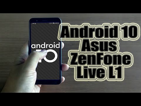Install Android 10 on Asus ZenFone Live L1 (AOSP GSI Treble ROM) - How to Guide!